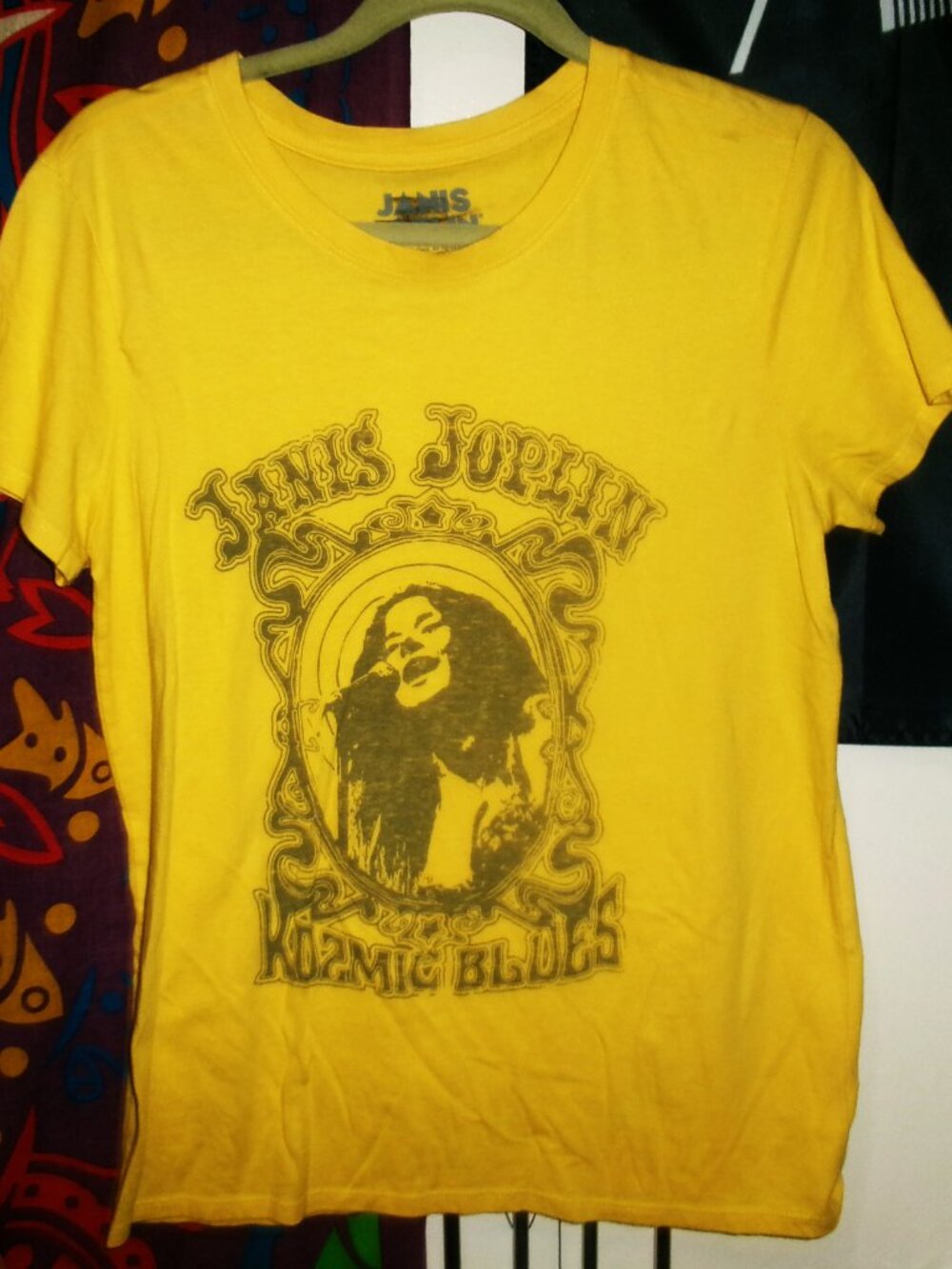 janis joplin kozmic blues new 2023 official medium women tee - texas rock maybe